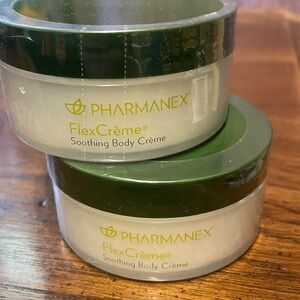 Two Brand New Sealed Nuskin Pharmanex FlexCrème Soothing Body Crème